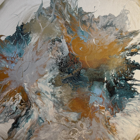 Chaos In Harmony - Acrylic Painting - Artezaar.com Online Art Gallery