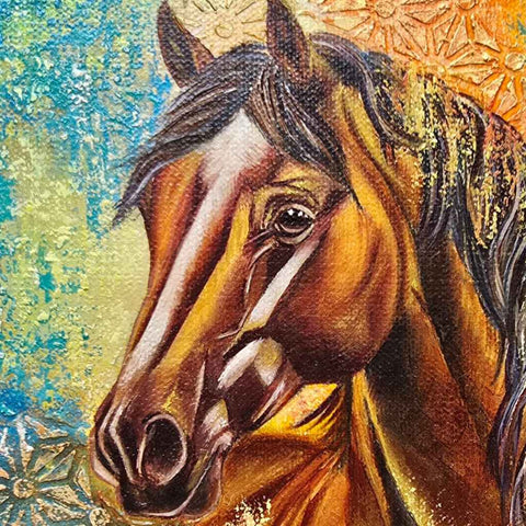 Chasing Horizons - Mixed Media - Artezaar.com Online Art Gallery
