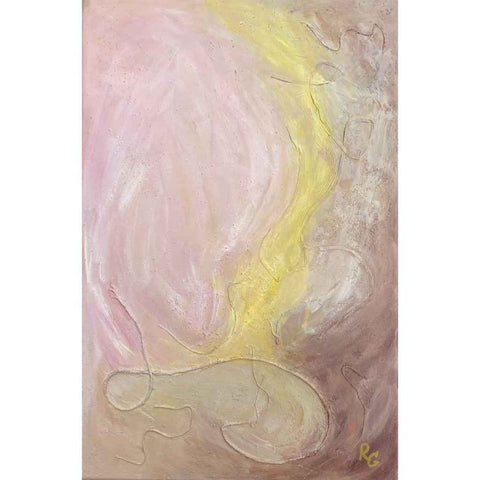 Chasing Horizons N1 Abstract Acrylic Painting Buy Now on Artezaar.com Online Art Gallery Dubai UAE