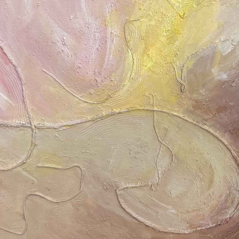 Chasing Horizons N1 Abstract Acrylic Painting Buy Now on Artezaar.com Online Art Gallery Dubai UAE