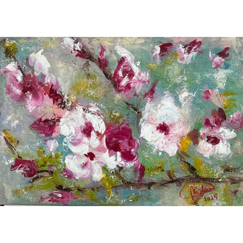 Cherry Life - Acrylic Painting - Artezaar.com Online Art Gallery