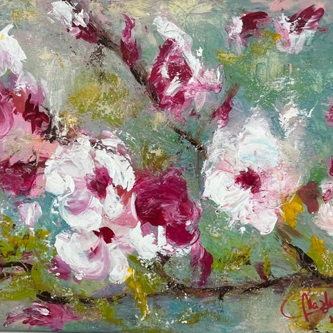 Cherry Life - Acrylic Painting - Artezaar.com Online Art Gallery