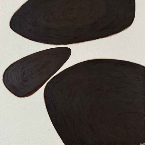 Chestnut Abstract Acrylic Painting Buy Now on Artezaar.com Online Art Gallery Dubai UAE