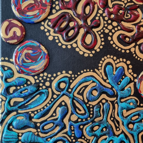 Chosen Language - Mixed Media - Artezaar.com Online Art Gallery