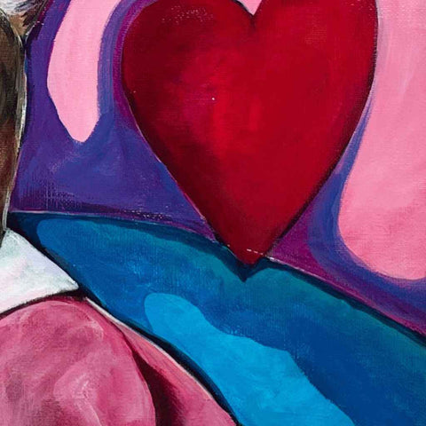 Chu, Sorry For Being So Cute Acrylic Painting Buy Now on Artezaar.com Online Art Gallery Dubai UAE
