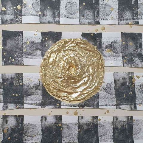 Circle of Life Abstract Mixed Media Painting Buy Now on Artezaar.com Online Art Gallery Dubai UAE