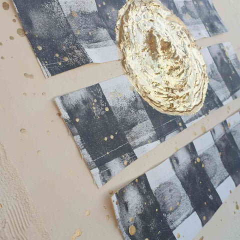 Circle of Life Abstract Mixed Media Painting Buy Now on Artezaar.com Online Art Gallery Dubai UAE