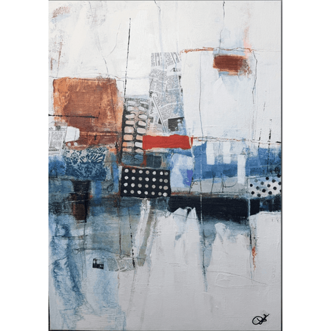 City Harbour,2026 - Acrylic Painting - Artezaar.com Online Art Gallery