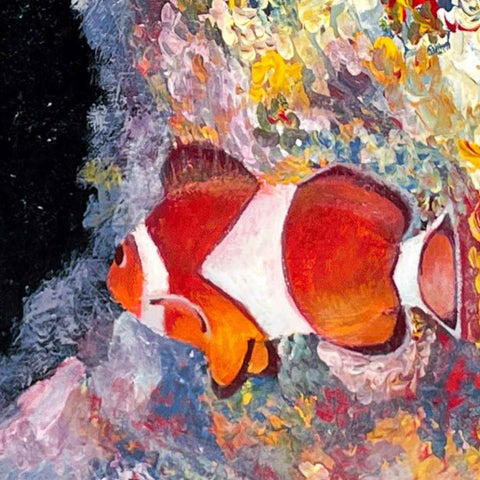 Clownfish - Acrylic Painting - Artezaar.com Online Art Gallery