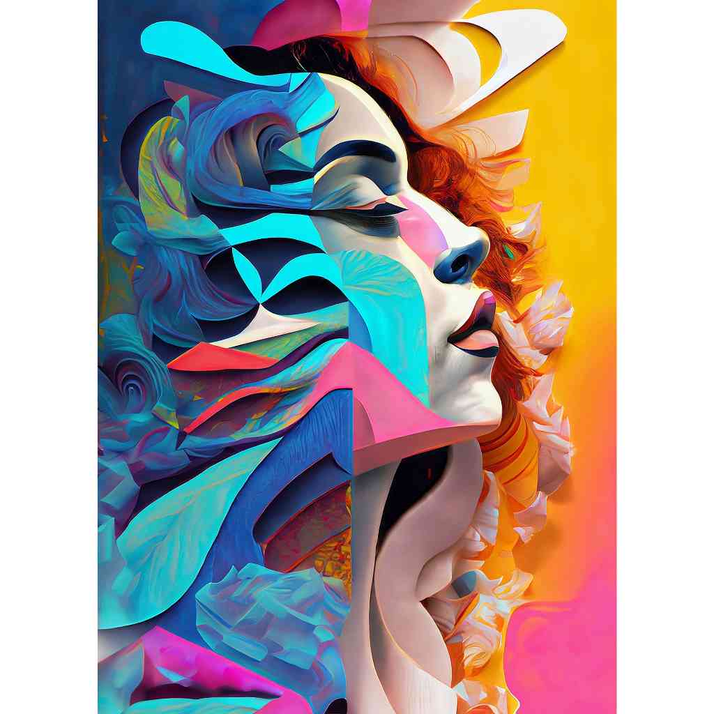 Colorful Glimpse | Digital Art Print | Artezaar.com Art Gallery Dubai ...