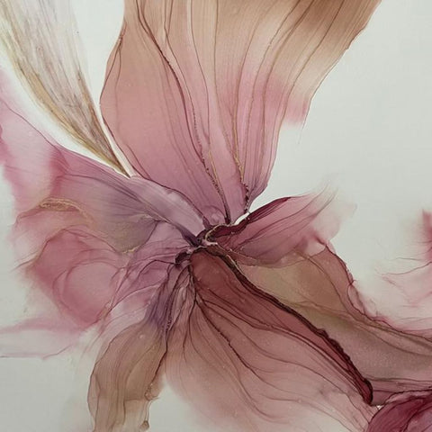 Confluence Abstract Alcohol Ink Painting Buy Now on Artezaar.com Online Art Gallery Dubai UAE