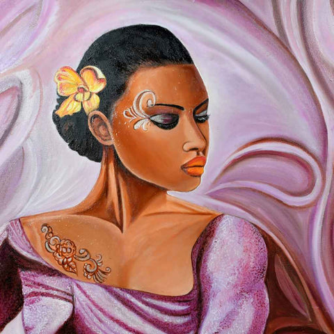 Contemporary Mermaid - 3 - Oil Painting - Artezaar.com Online Art Gallery
