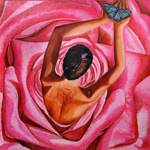 Contemporary Mermaid - 5 - Oil Painting - Artezaar.com Online Art Gallery