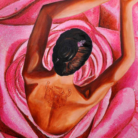 Contemporary Mermaid - 5 - Oil Painting - Artezaar.com Online Art Gallery