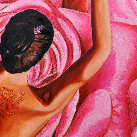 Contemporary Mermaid - 5 - Oil Painting - Artezaar.com Online Art Gallery