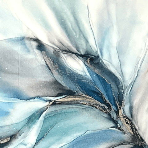 Cosmic Dreams - Alcohol Inks Painting - Artezaar.com Online Art Gallery