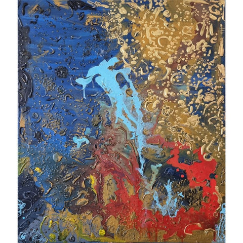 Cosmos Subaquatic - Mixed media - Artezaar.com Online Art Gallery