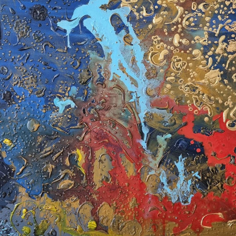 Cosmos Subaquatic - Mixed media - Artezaar.com Online Art Gallery