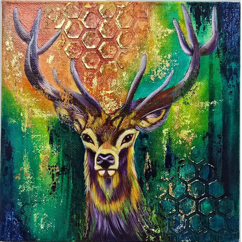 Crown Of The Forest - Mixed Media - Artezaar.com Online Art Gallery