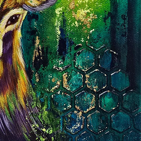 Crown Of The Forest - Mixed Media - Artezaar.com Online Art Gallery