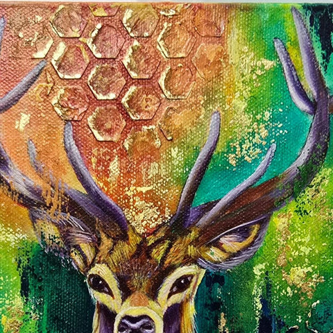 Crown Of The Forest - Mixed Media - Artezaar.com Online Art Gallery