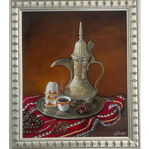 Dalla Oil Painting Buy Now on Artezaar.com Online Art Gallery Dubai UAE