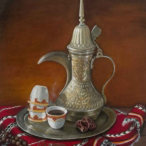 Dalla Oil Painting Buy Now on Artezaar.com Online Art Gallery Dubai UAE