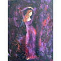 Dancer in Purple Oil Painting Buy Now on Artezaar.com Online Art Gallery Dubai UAE