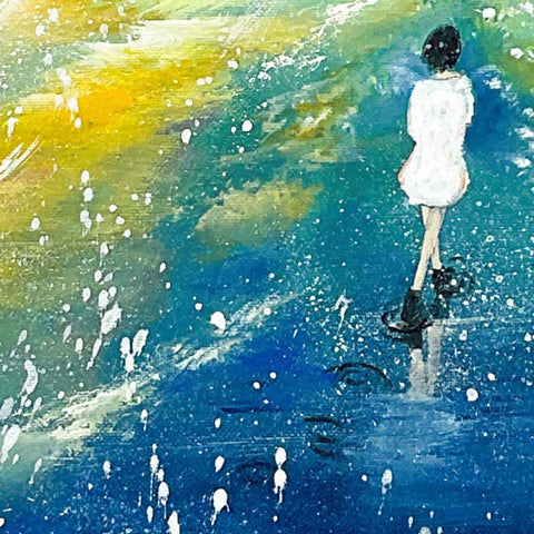 Dawn of Hope - Acrylic Painting - Artezaar.com Online Art Gallery