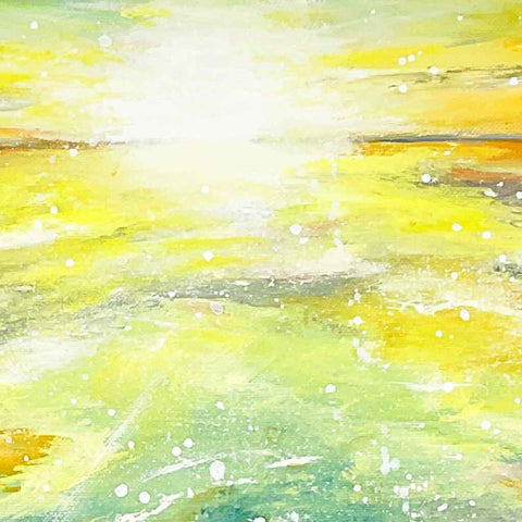 Dawn of Hope - Acrylic Painting - Artezaar.com Online Art Gallery