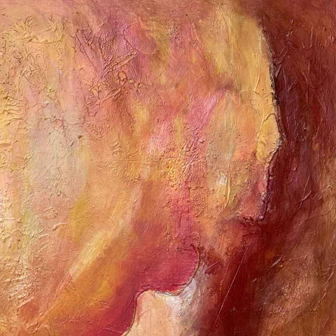 Desert Vibes Mixed Media Painting Buy Now on Artezaar.com Online Art Gallery Dubai UAE