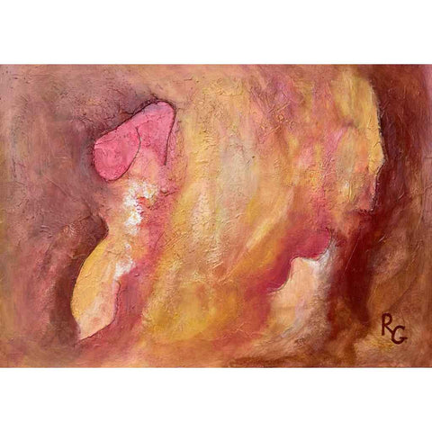 Desert Vibes Mixed Media Painting Buy Now on Artezaar.com Online Art Gallery Dubai UAE