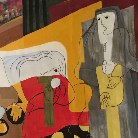 Displaced 2 - Acrylic Painting - Artezaar.com Online Art Gallery