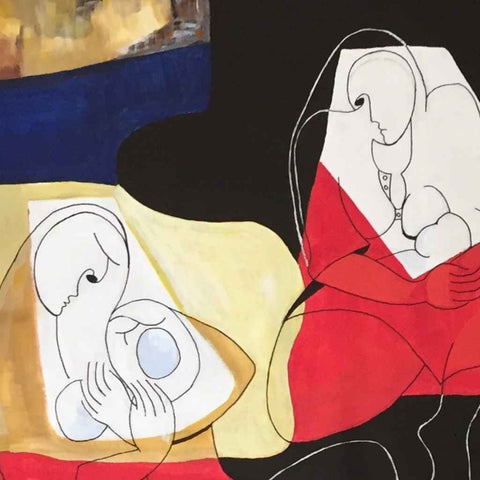 Displaced 2 - Acrylic Painting - Artezaar.com Online Art Gallery
