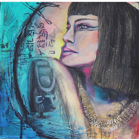 Divine Feminine Fine Oil Painting Buy Now on Artezaar.com Online Art Gallery Dubai UAE