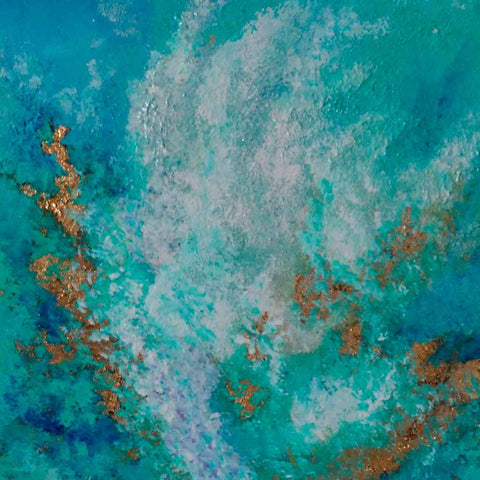 Drift Mixed Media Painting Buy Now on Artezaar.com Online Art Gallery Dubai UAE