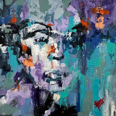 Echo of Impermanence - Acrylic Painting - Artezaar.com Online Art Gallery