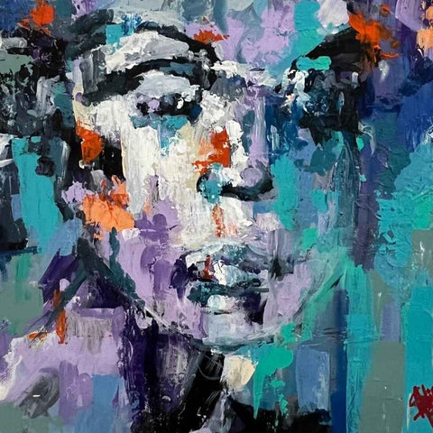 Echo of Impermanence - Acrylic Painting - Artezaar.com Online Art Gallery