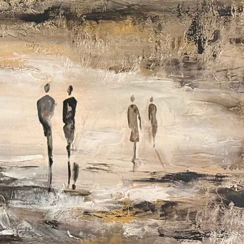 Echoes of Us Acrylic Painting Buy Now on Artezaar.com Online Art Gallery Dubai UAE