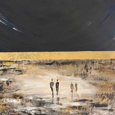 Echoes of Us Acrylic Painting Buy Now on Artezaar.com Online Art Gallery Dubai UAE