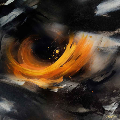 Echoes of Stillness Abstract Digital Print Buy Now on Artezaar.com Online Art Gallery Dubai UAE