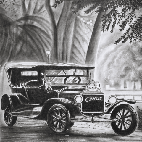 Echoes Of Time - Sketches & Drawings - Artezaar.com Online Art Gallery