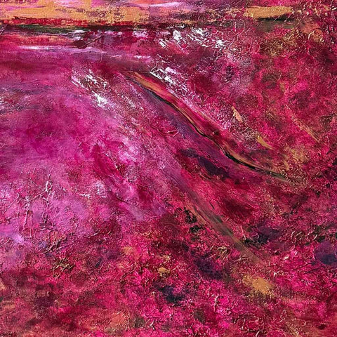 Eclipse of Courage Abstract Mixed Media Painting Buy Now on Artezaar.com Online Art Gallery Dubai UAE