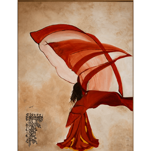 Elan (Liberated) - Acrylic Painting - Artezaar.com Online Art Gallery