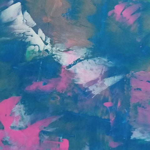 Emotional Overload Abstract Acrylic Painting Buy Now on Artezaar.com Online Art Gallery Dubai UAE