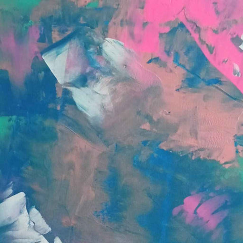 Emotional Overload Abstract Acrylic Painting Buy Now on Artezaar.com Online Art Gallery Dubai UAE