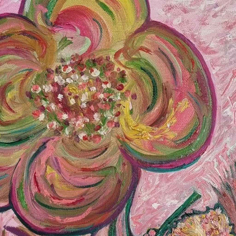 Enchanted Blossom - Oil Painting - Artezaar.com Online Art Gallery