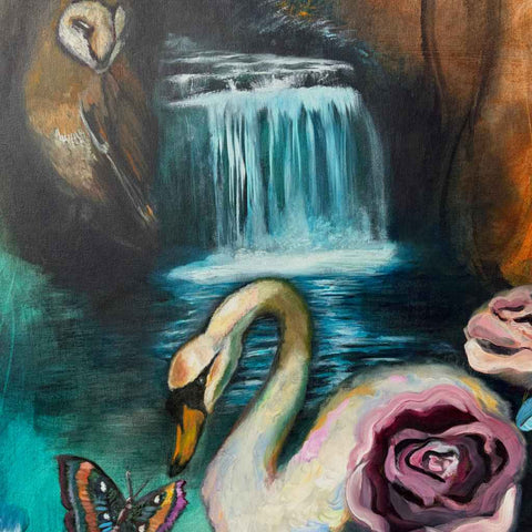 Enchanted - Landscape Oil Painting - Artezaar.com Online Art Gallery