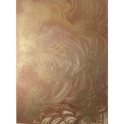 Enchanted Warrior - Acrylic Painting - Artezaar.com Online Art Gallery