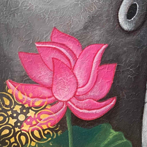 Enlightenment (Lord Buddha) Acrylic Painting Buy Now on Artezaar.com Online Art Gallery Dubai UAE